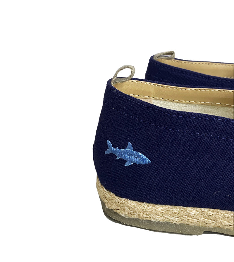 DARK BLUE ESPADRILLES