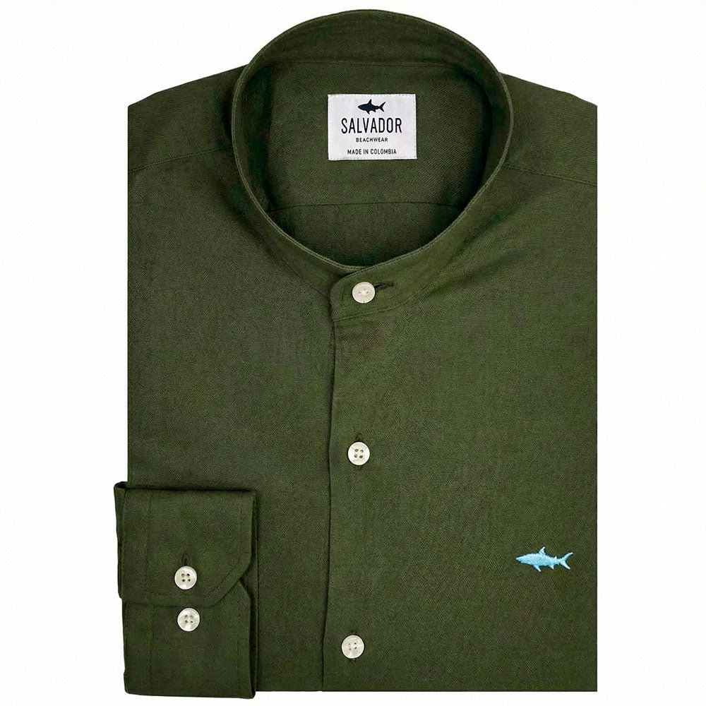 CAMISA NERU VERDE MILITAR