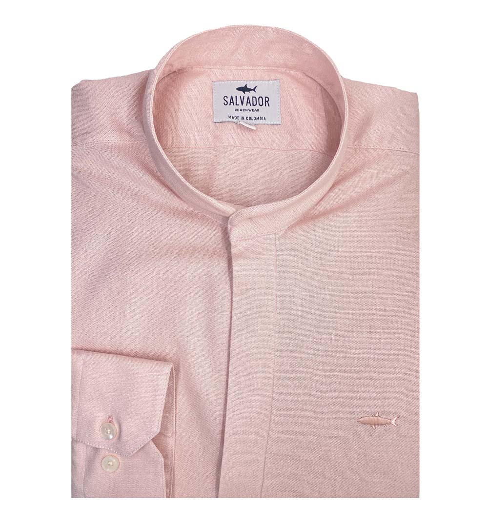 CAMISA NERU PALO ROSA FLEX