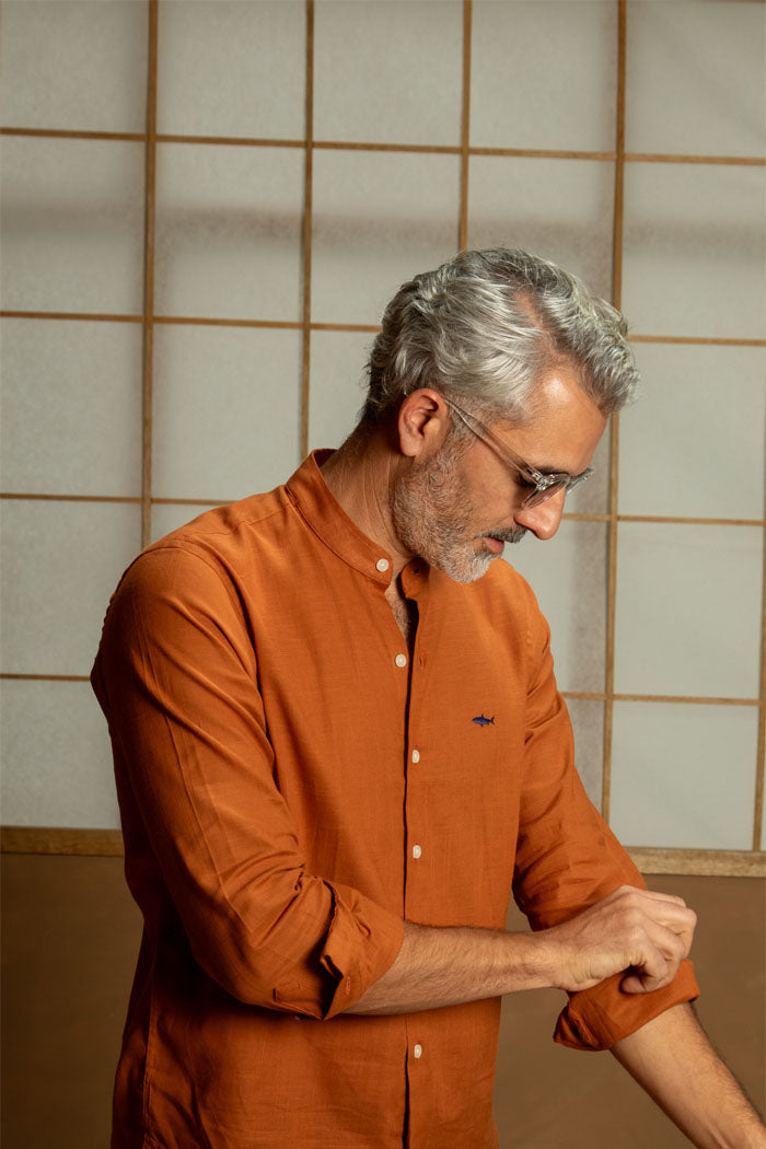 CAMISA NERU NARANJA O