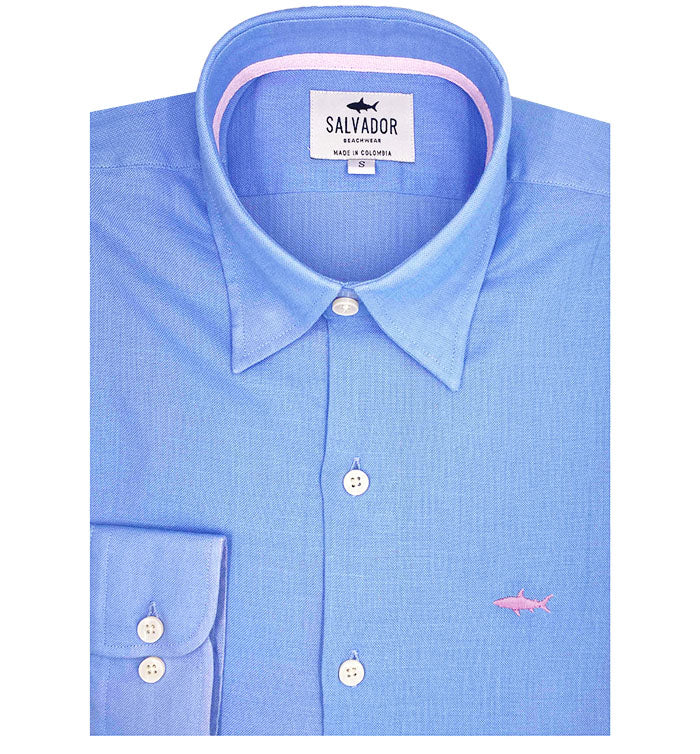 CAMISA AZUL MEDIO