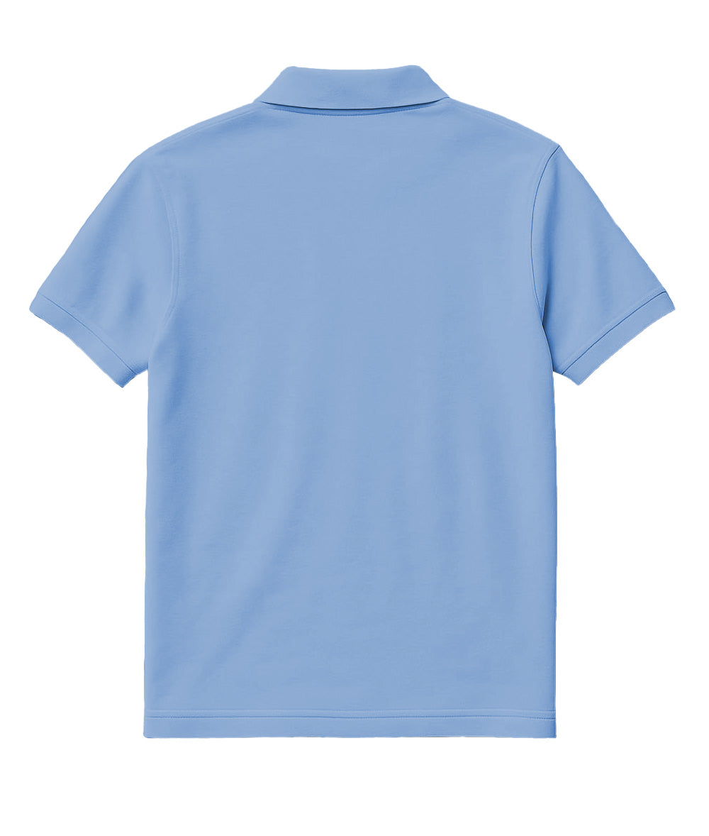 MEDIUM BLUE POLO T-SHIRT