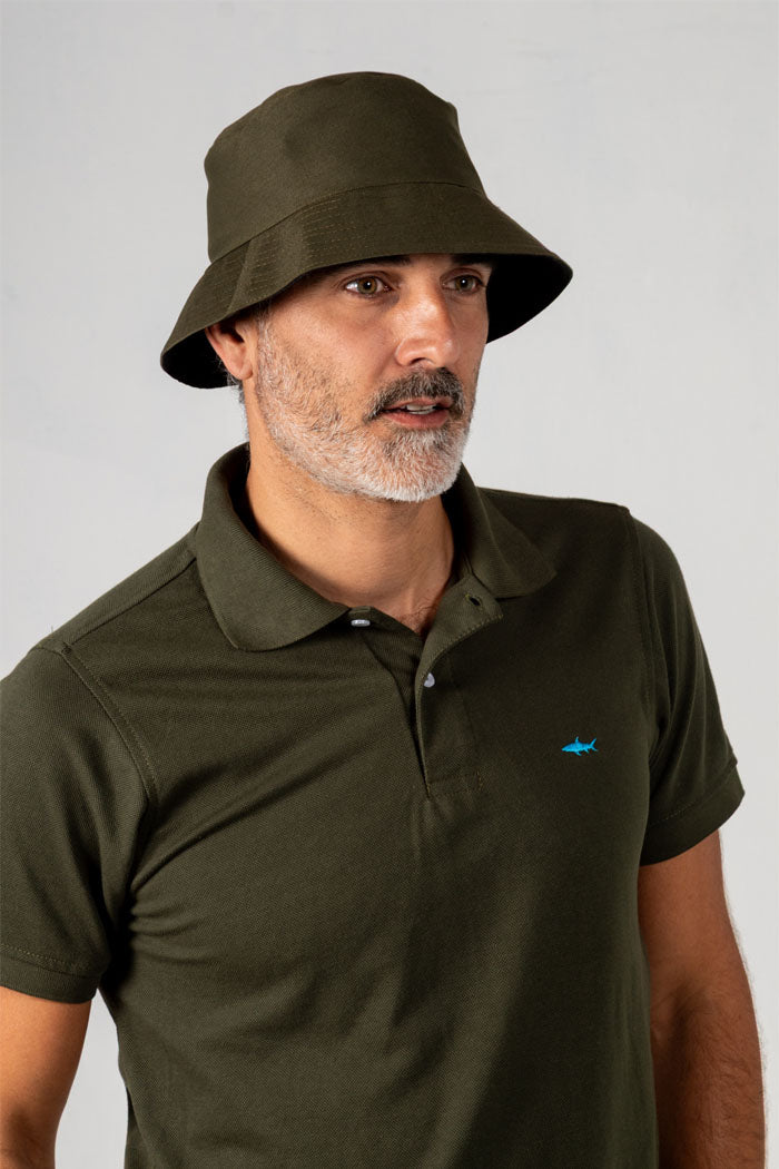 CAMISETA POLO VERDE MILITAR