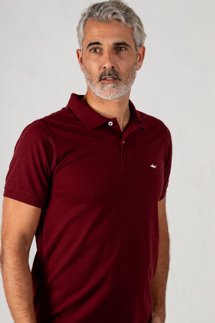 CAMISETA POLO VINOTINTO