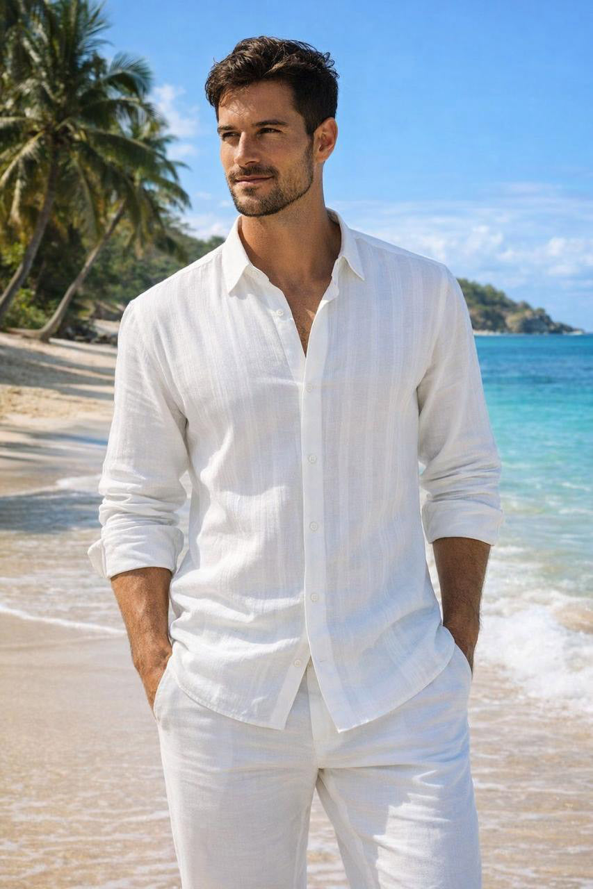 GUAYABERA BLANCA