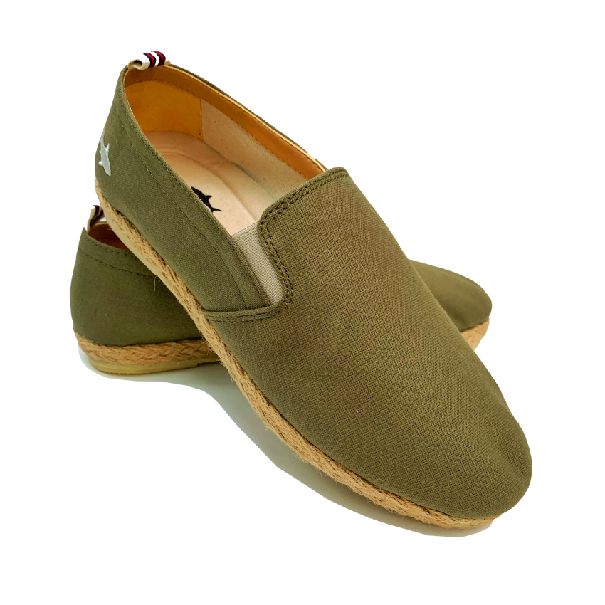 ALPARGATAS VERDE MILITAR