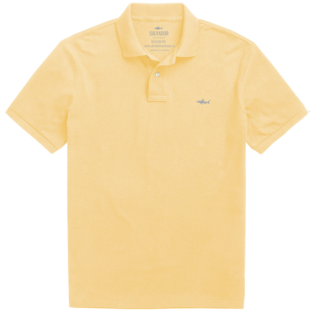 YELLOW POLO T-SHIRT