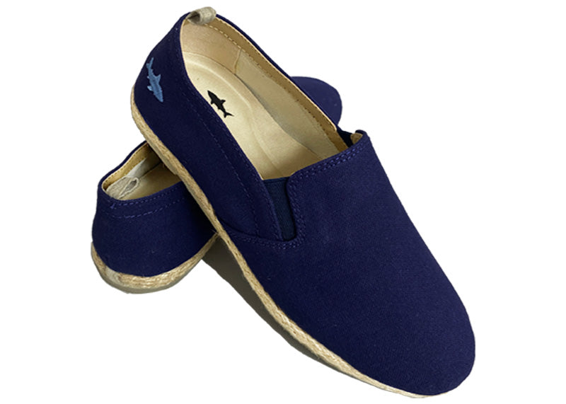 DARK BLUE ESPADRILLES