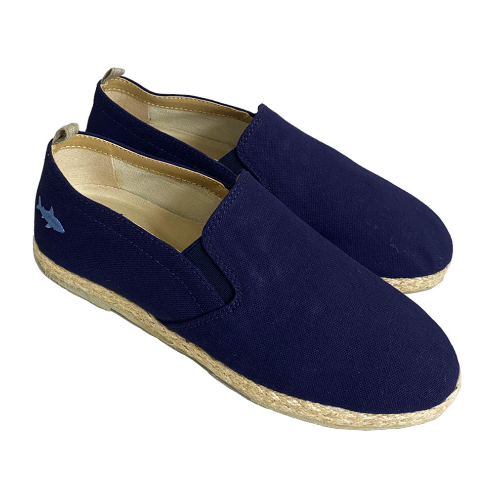 DARK BLUE ESPADRILLES