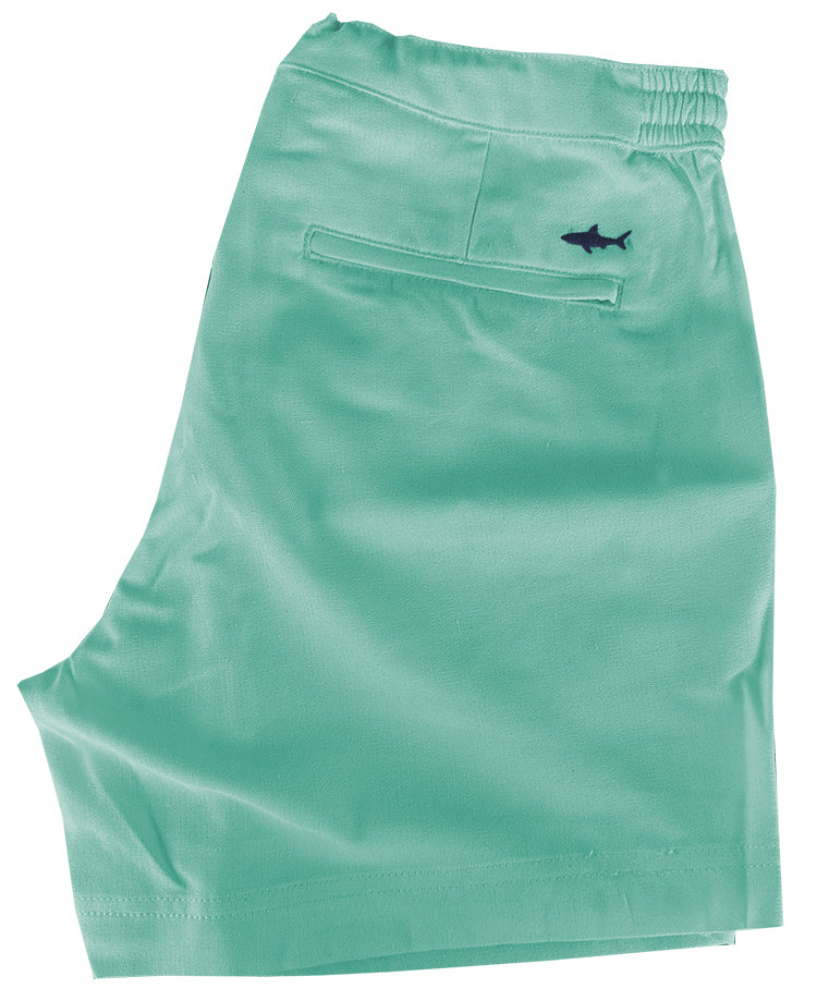 LUX MINT GREEN BERMUDA SHORTS