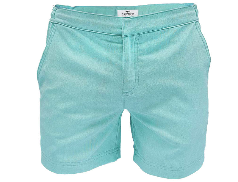 LUX MINT GREEN BERMUDA SHORTS