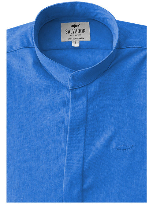 NERU MEDIUM BLUE FLEX SHIRT