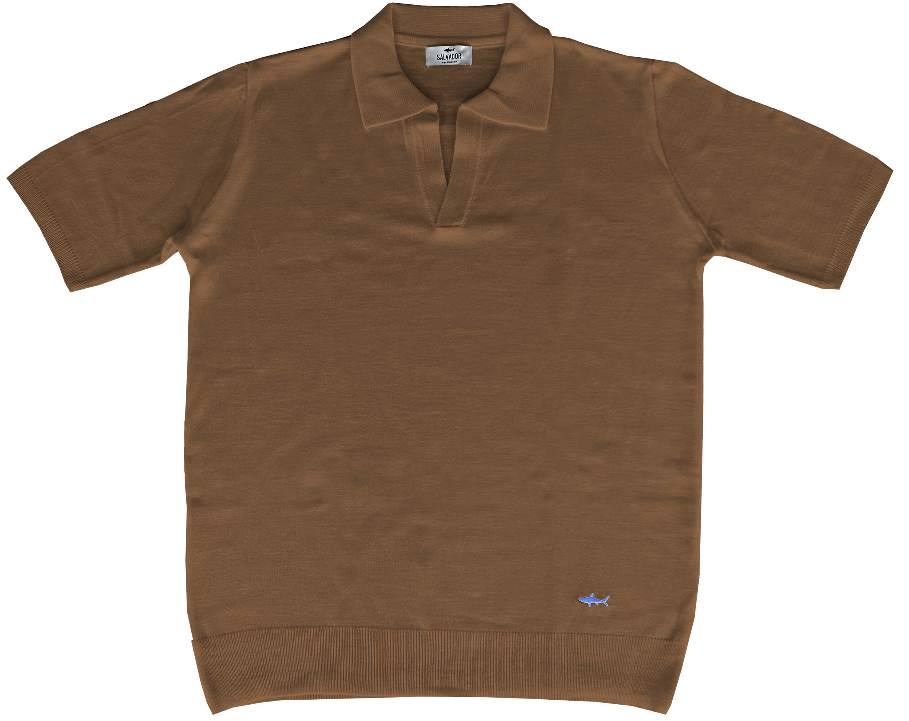 POLO DE PUNTO CAMEL