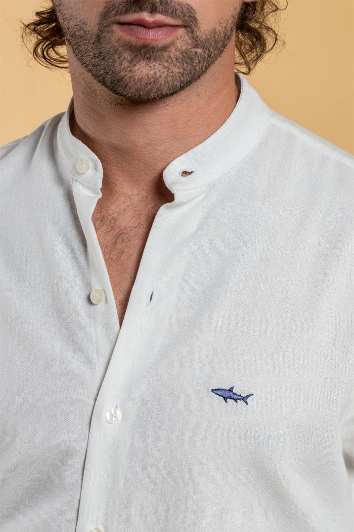 WHITE NERU SHIRT