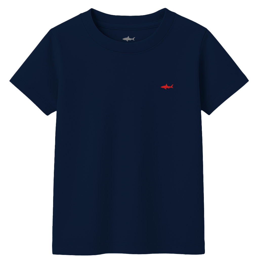 DARK BLUE BOY'S T-SHIRT