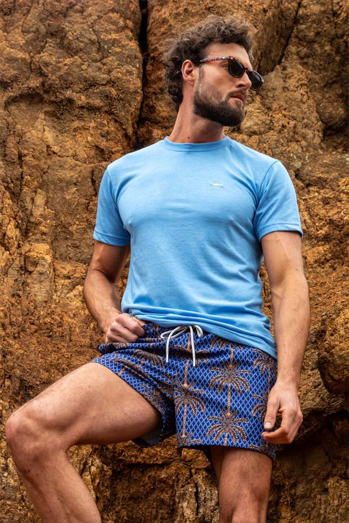 MEDIUM BLUE BOY'S T-SHIRT