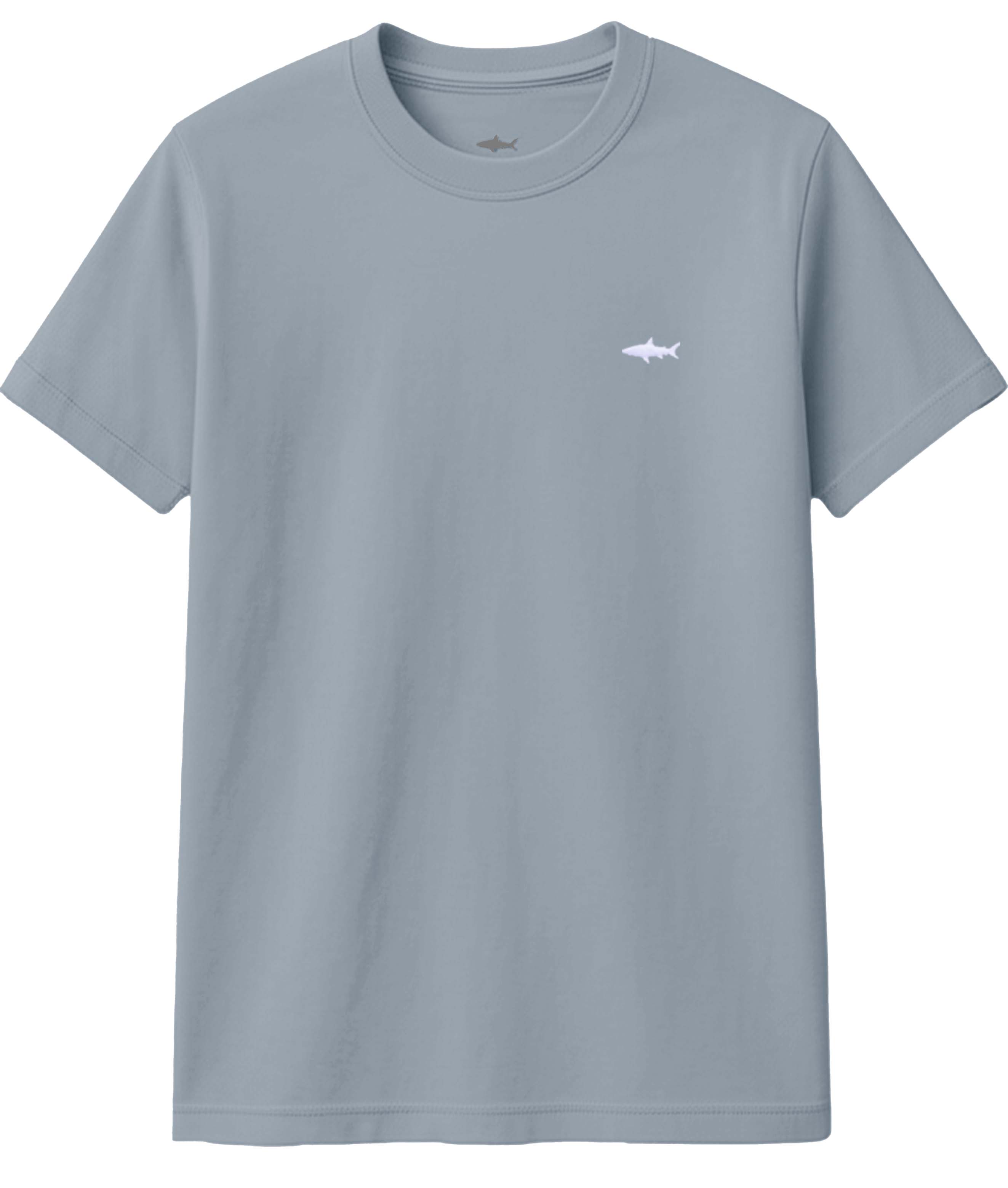 BLUE GRAY T-SHIRT