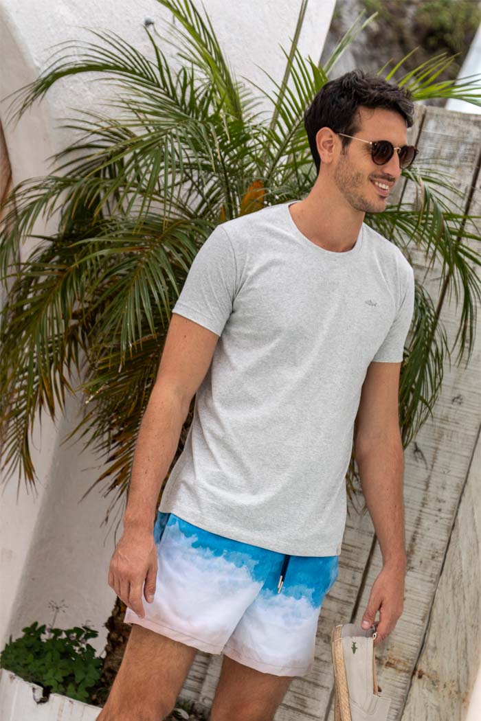 GRAY ECO T-SHIRT