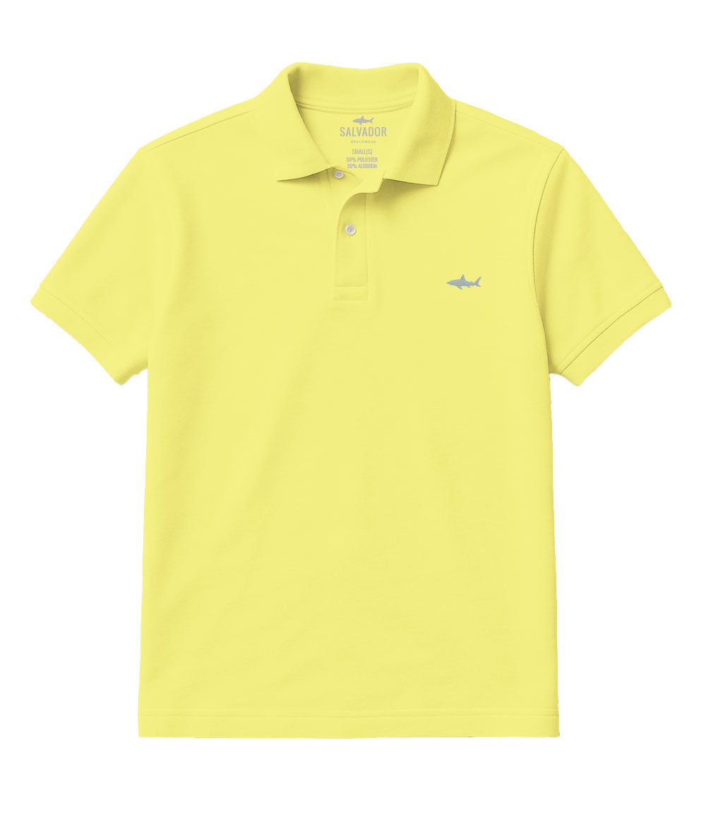 YELLOW POLO T-SHIRT