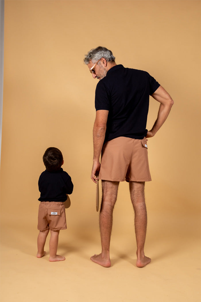 CAMEL ECO BOY'S SHORTS