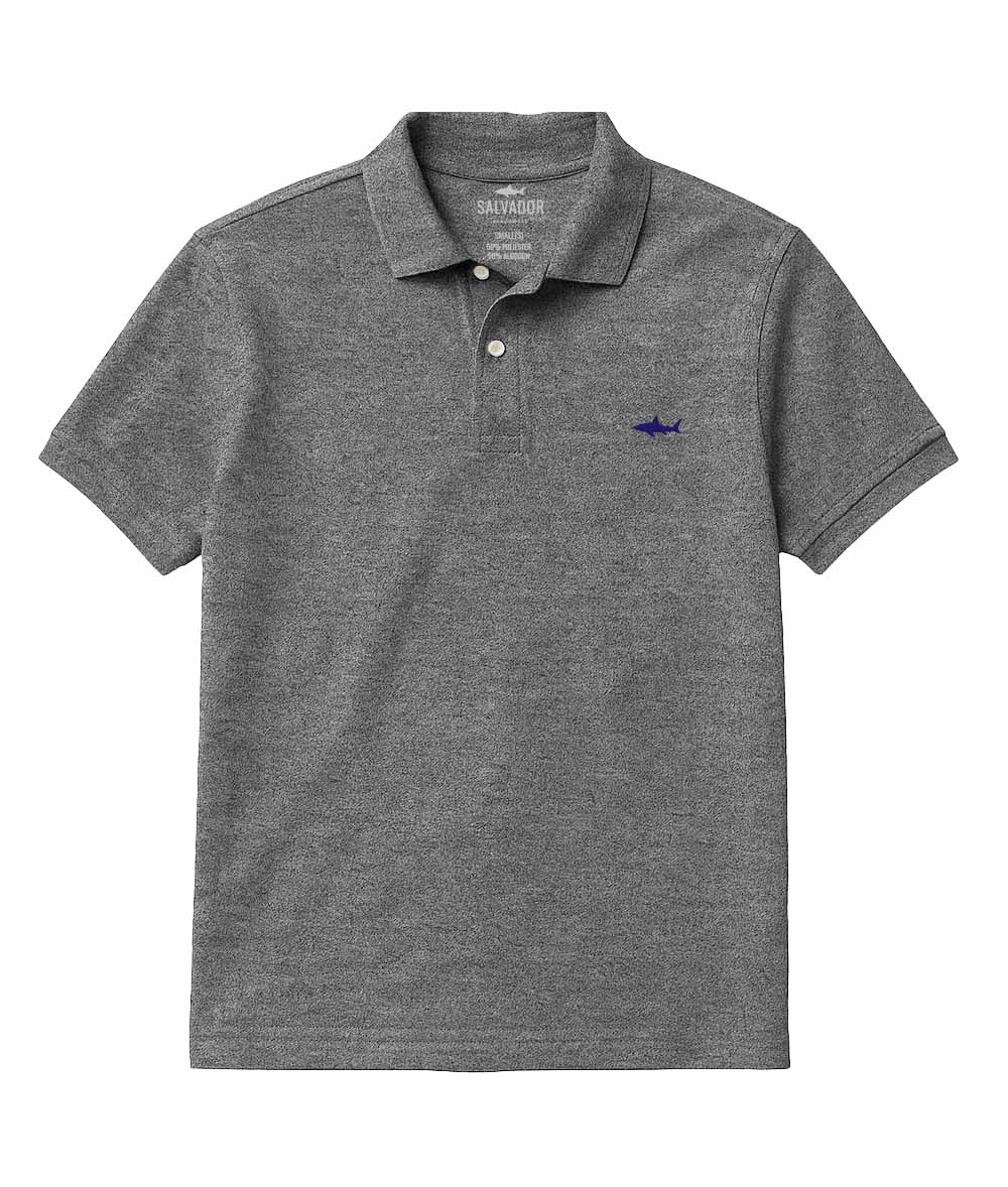 DARK GREY POLO SHIRT