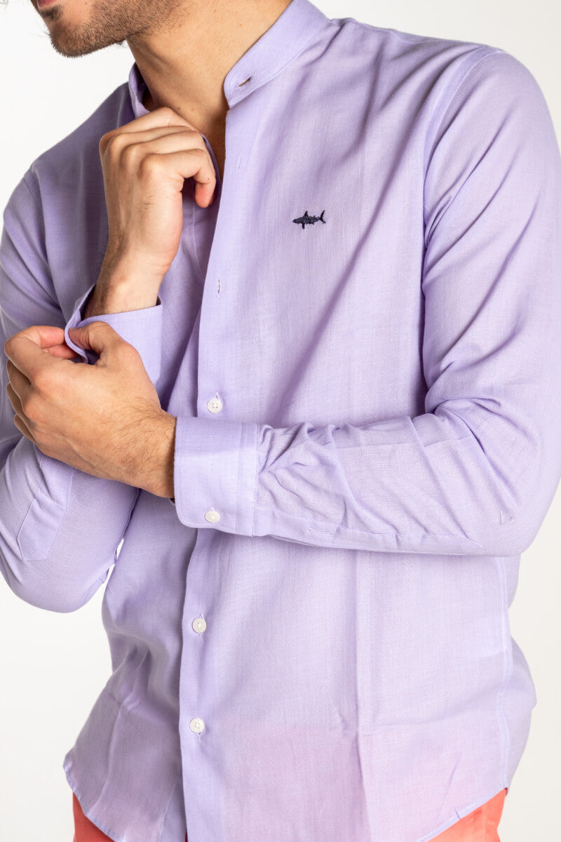 NERU SALVADOR LILAC SHIRT