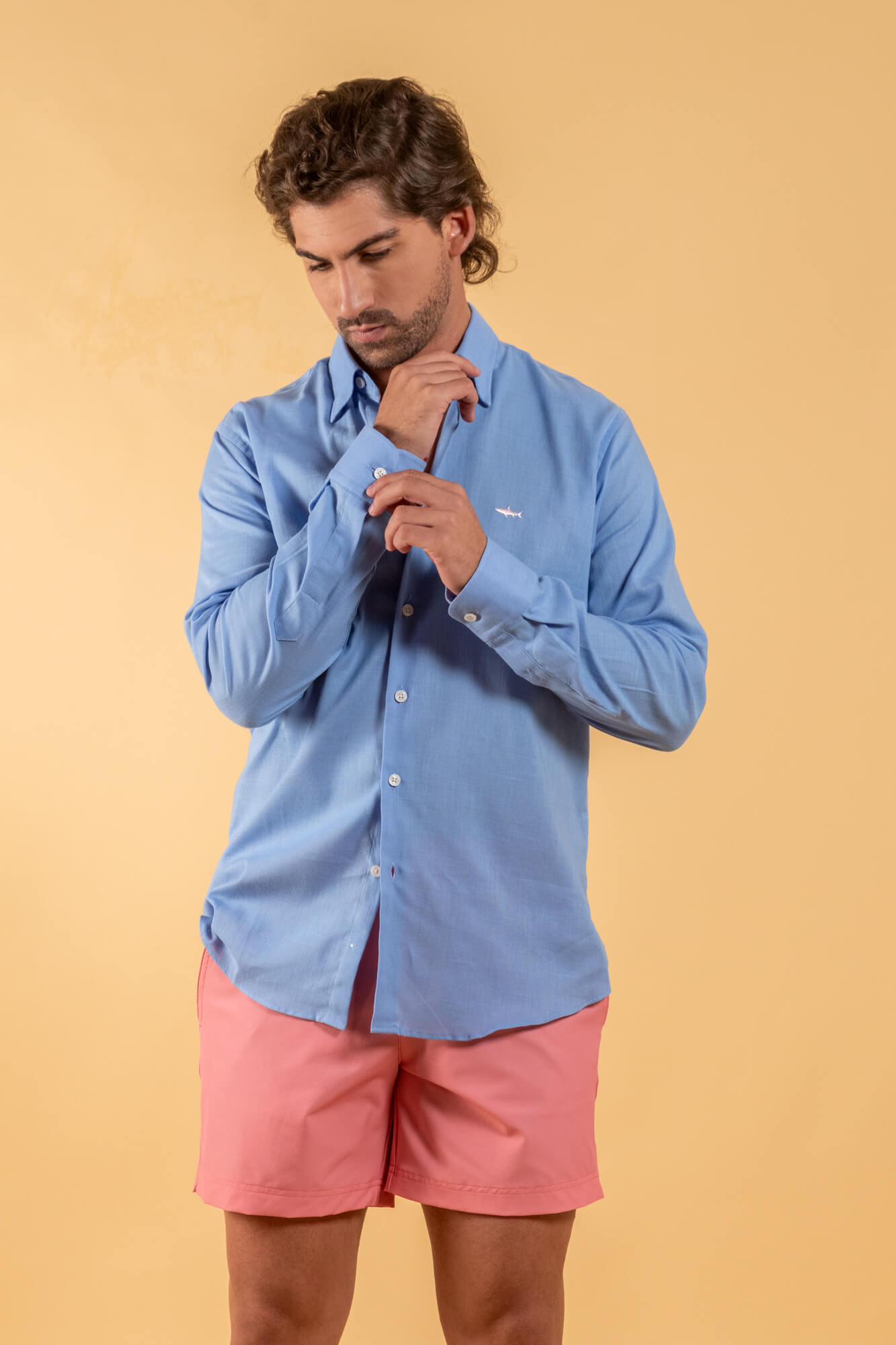 LUX FLEX SALMON SHORTS