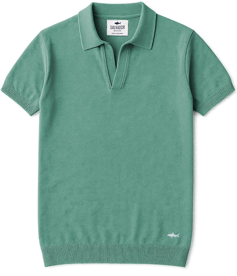 MINT KNITTED POLO