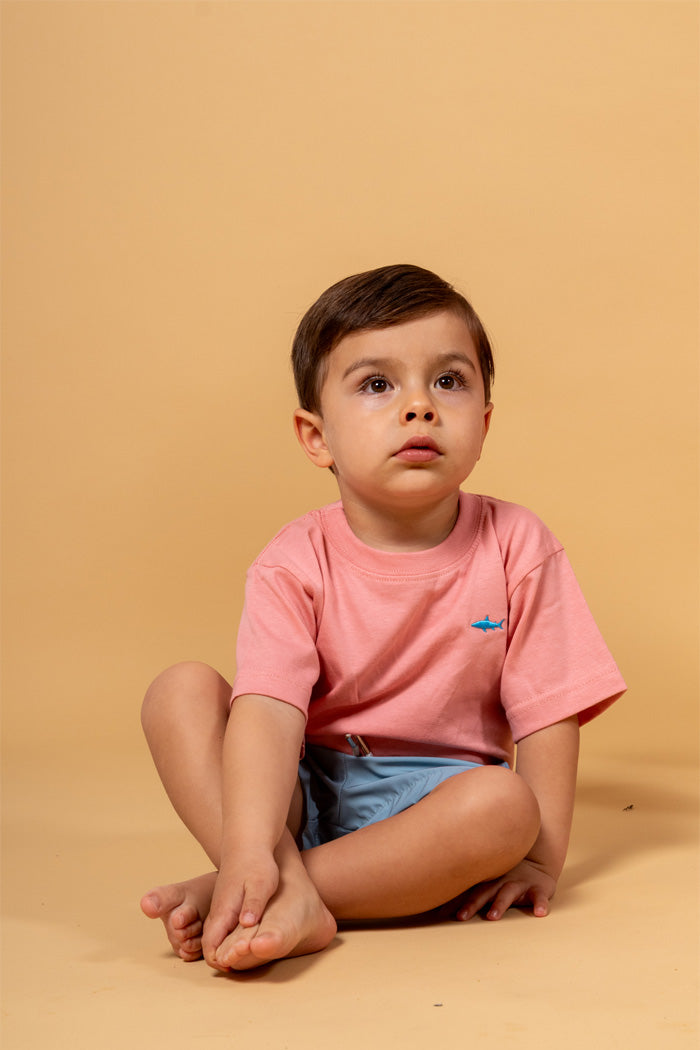PASTEL PINK BOY'S T-SHIRT
