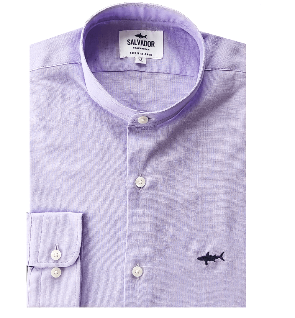 NERU SALVADOR LILAC SHIRT