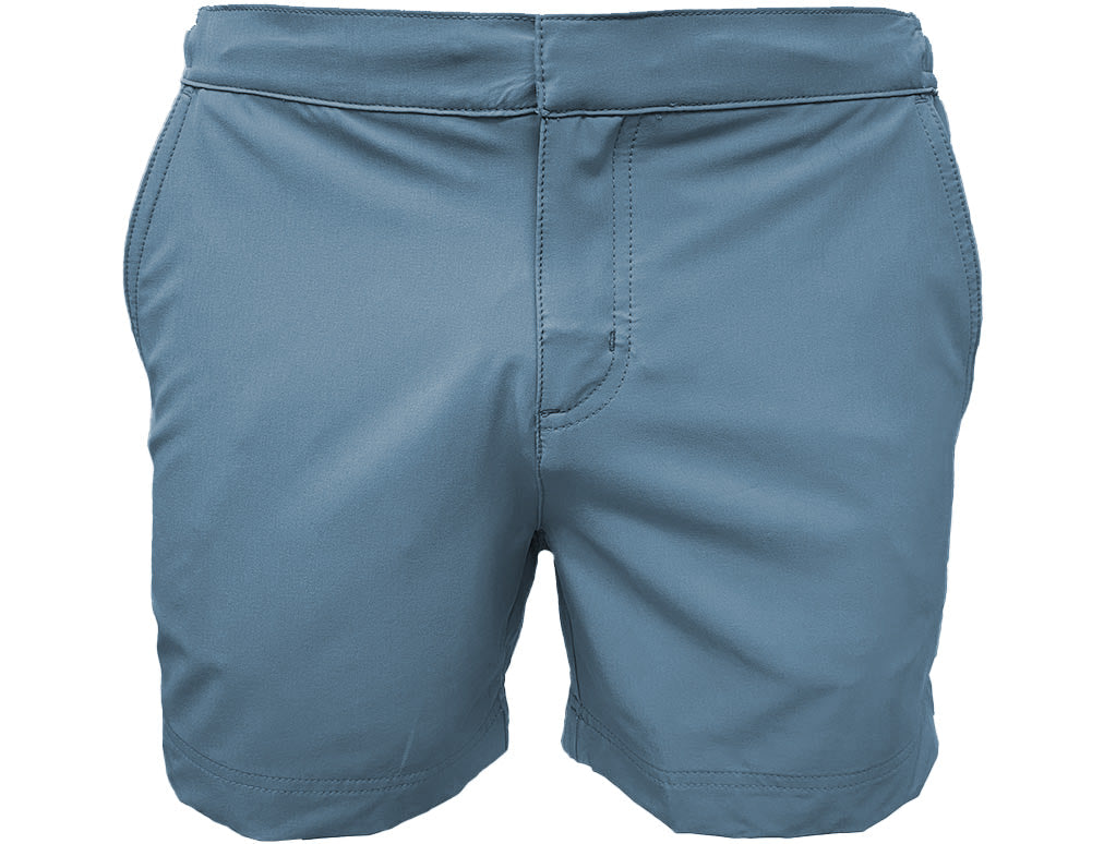 PANTALONETA LUX FLEX AZUL GRIS