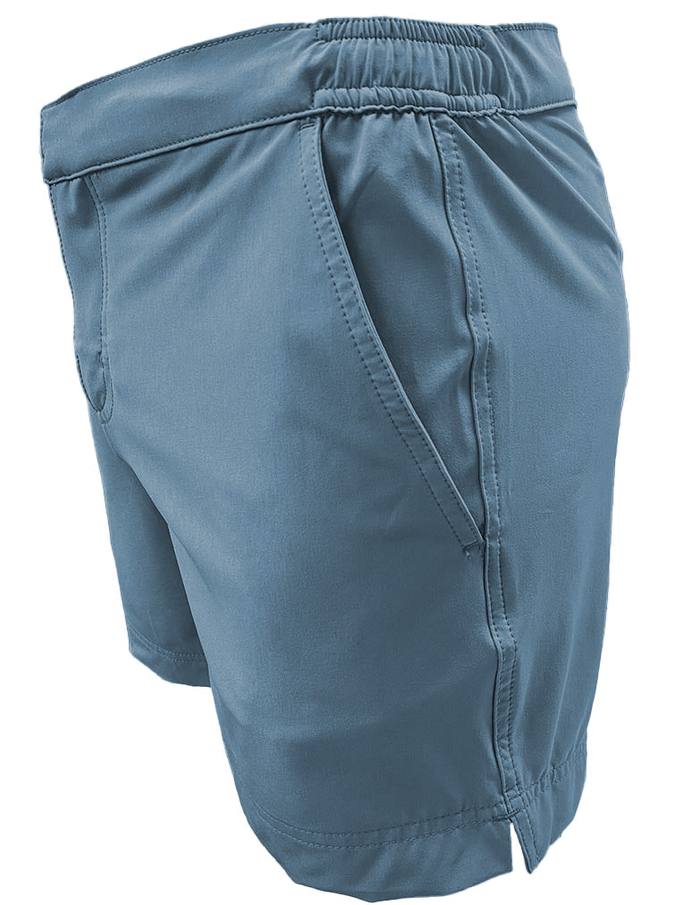 PANTALONETA LUX FLEX AZUL GRIS