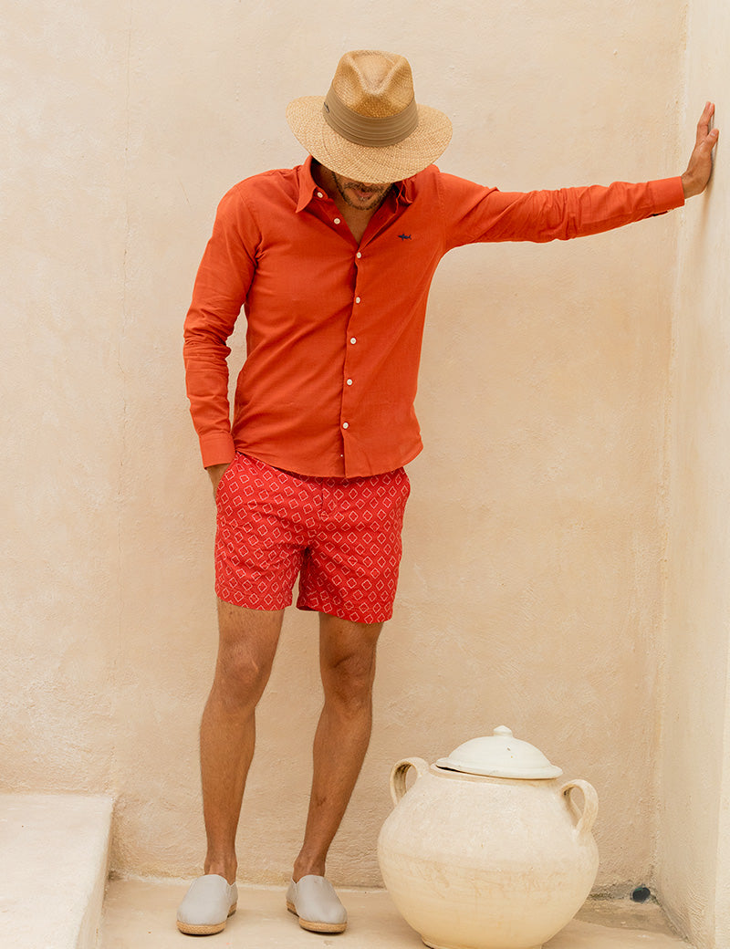 CAMISA TERRACOTA