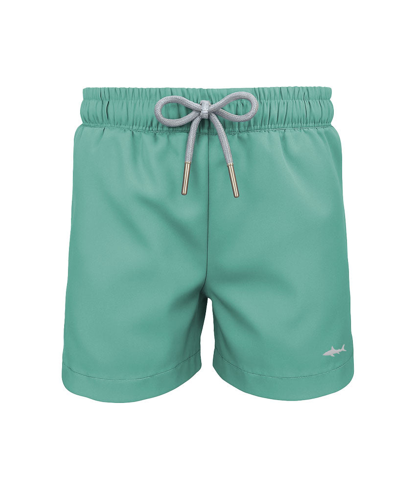 ECO-FRIENDLY SHORTS FOR BOYS IN MINT GREEN