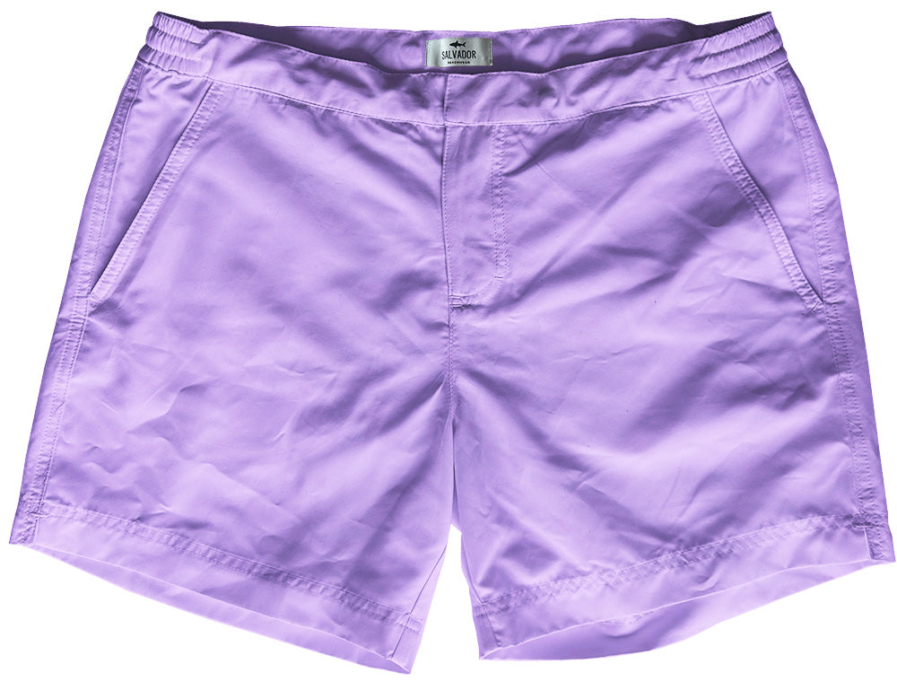 LUX FLEX LILAC SHORTS