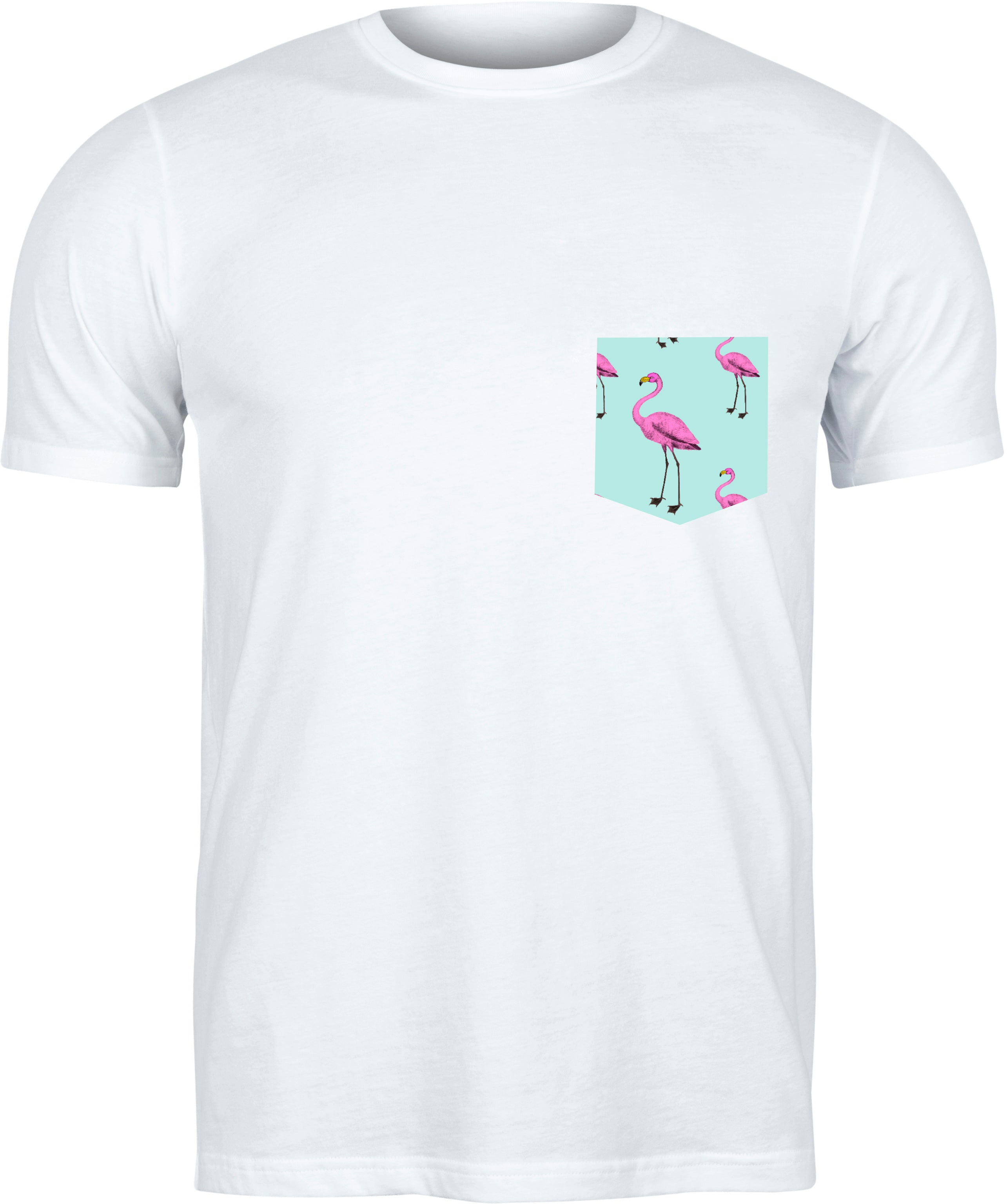 SEAN C WHITE POCKET T-SHIRT