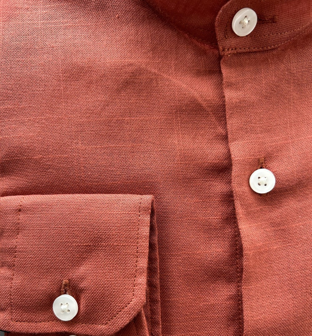 NERU TERRACOTTA SHIRT