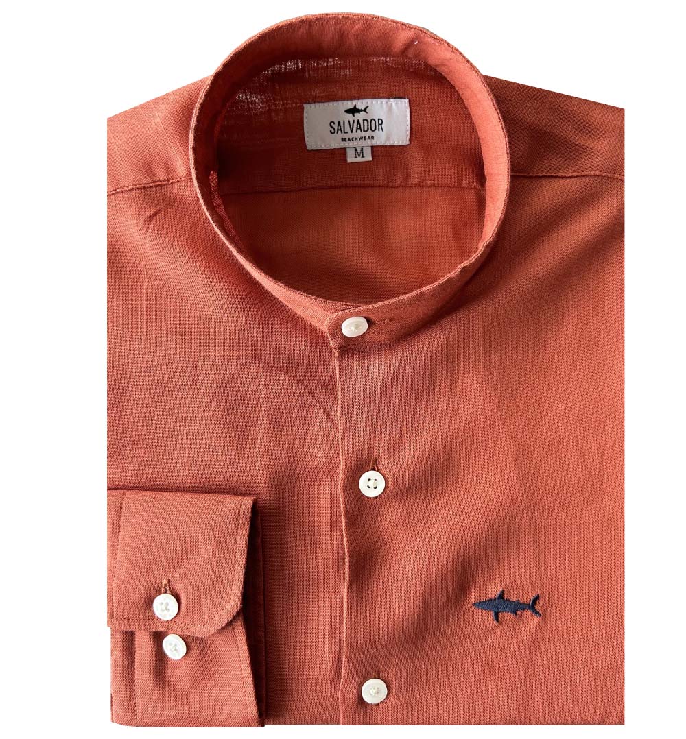 NERU TERRACOTTA SHIRT