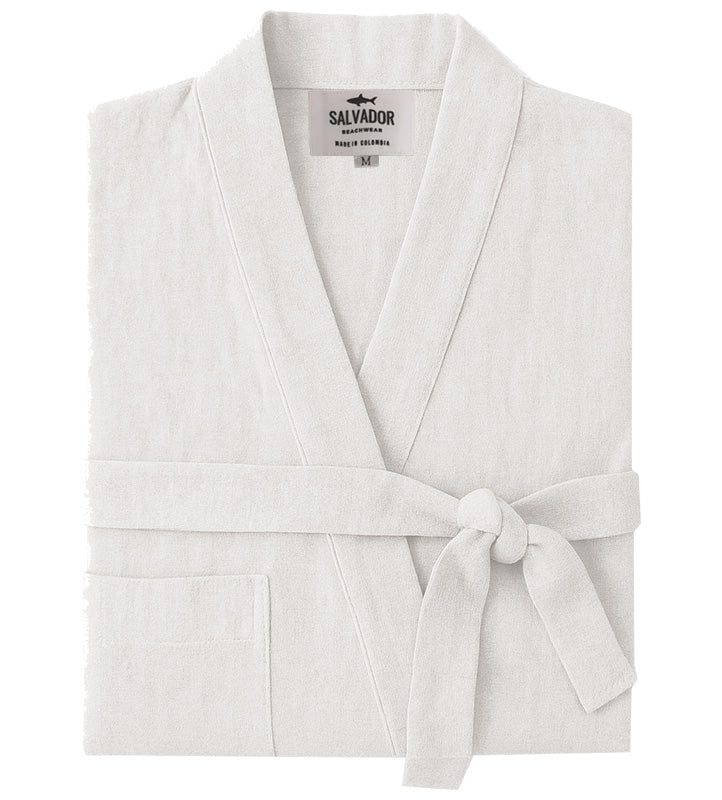 WHITE KIMONO SHIRT