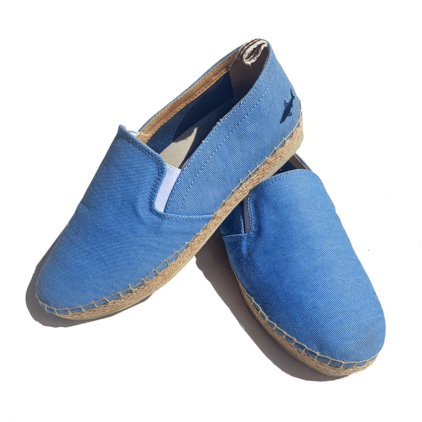 SALVADOR LIGHT BLUE ESPADRILLES