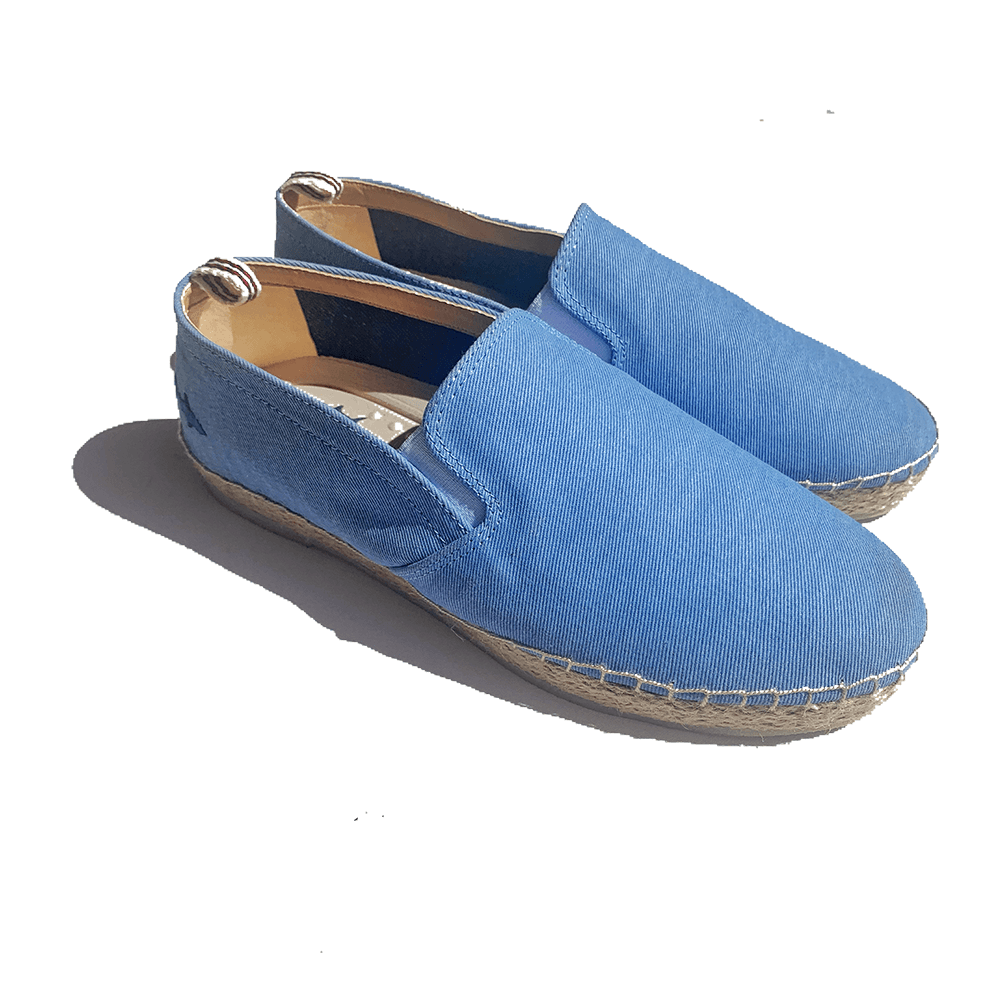 SALVADOR LIGHT BLUE ESPADRILLES