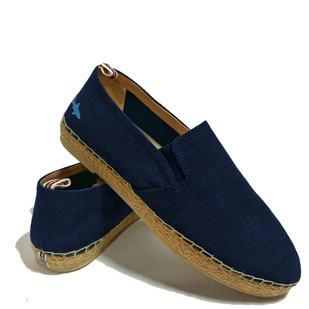 DARK BLUE ESPADRILLES