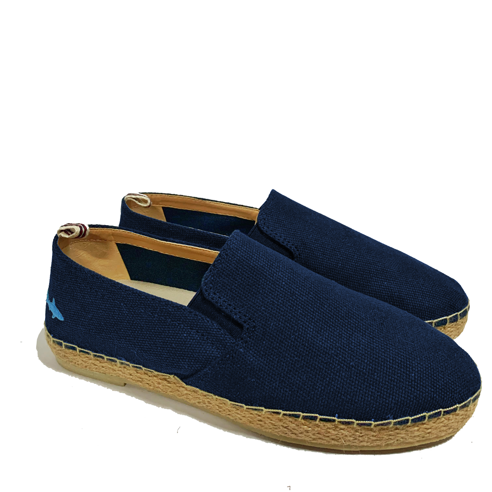 DARK BLUE ESPADRILLES