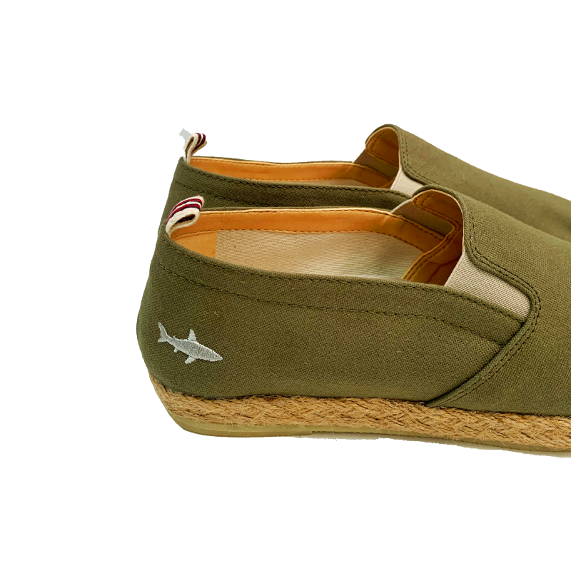 MILITARY GREEN ESPADRILLES